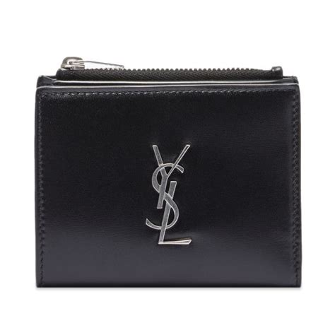 saint laurent zip card holder